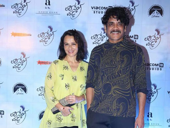 Celebrities At Laal Singh Chaddha Premiere Event